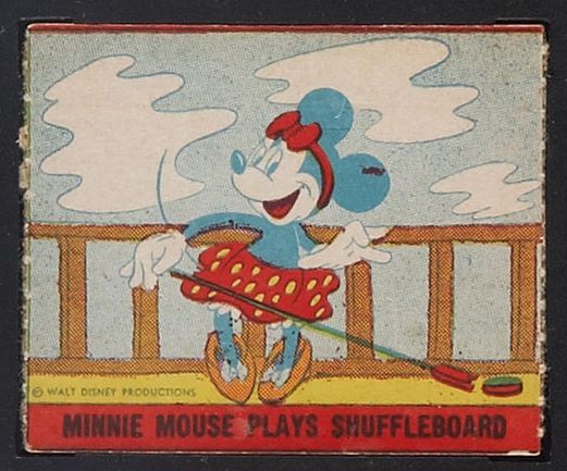 Minnie Mouse Plays Shuffleboard